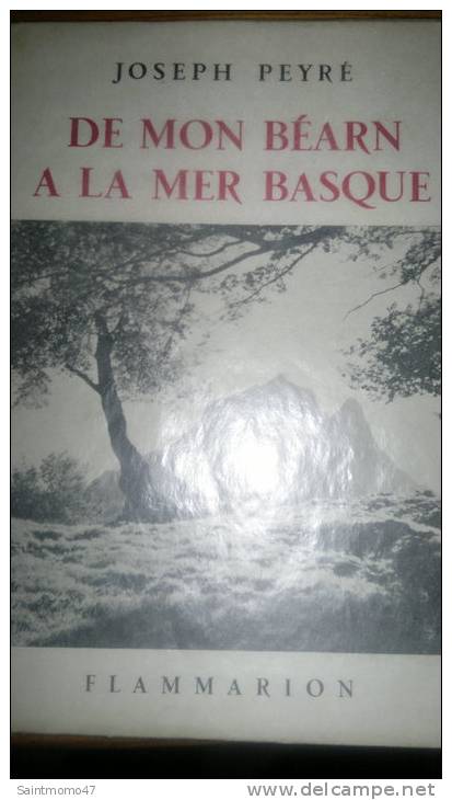 DE MON BEARN A LA MER BASQUE Livre Numéroté - Pays Basque