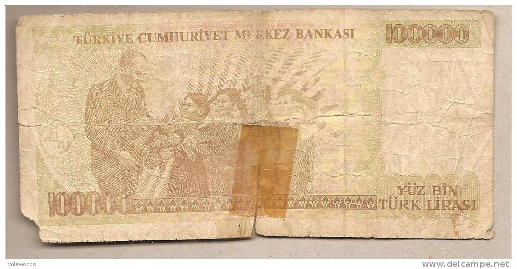 Turchia - Banconota Circolata Da 100.000 Lire P-206b - 1997 #19 - Turquia