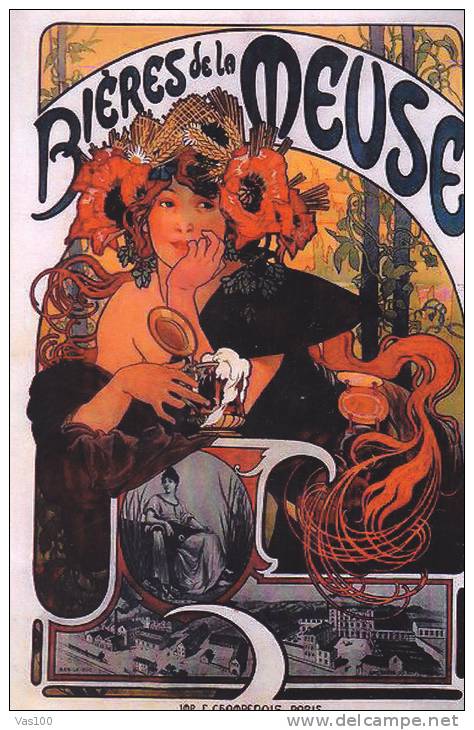 A.M.MUCHA POSTCARD UNUSED. - Mucha, Alphonse