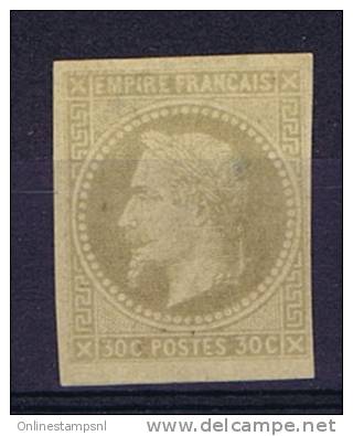 Colonies Francaises: Yv Nr 9 Not Used (*), Maury Cat Valeur &euro; 225 - Napoleon III