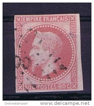 Colonies Francaises: Yv Nr 10 Used Obl, Maury Cat Valeur 145 Euro - Napoléon III