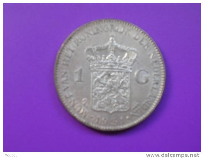 Pays-Bas- 1 Florin (gulden) - 1931 - Monedas En Oro Y Plata