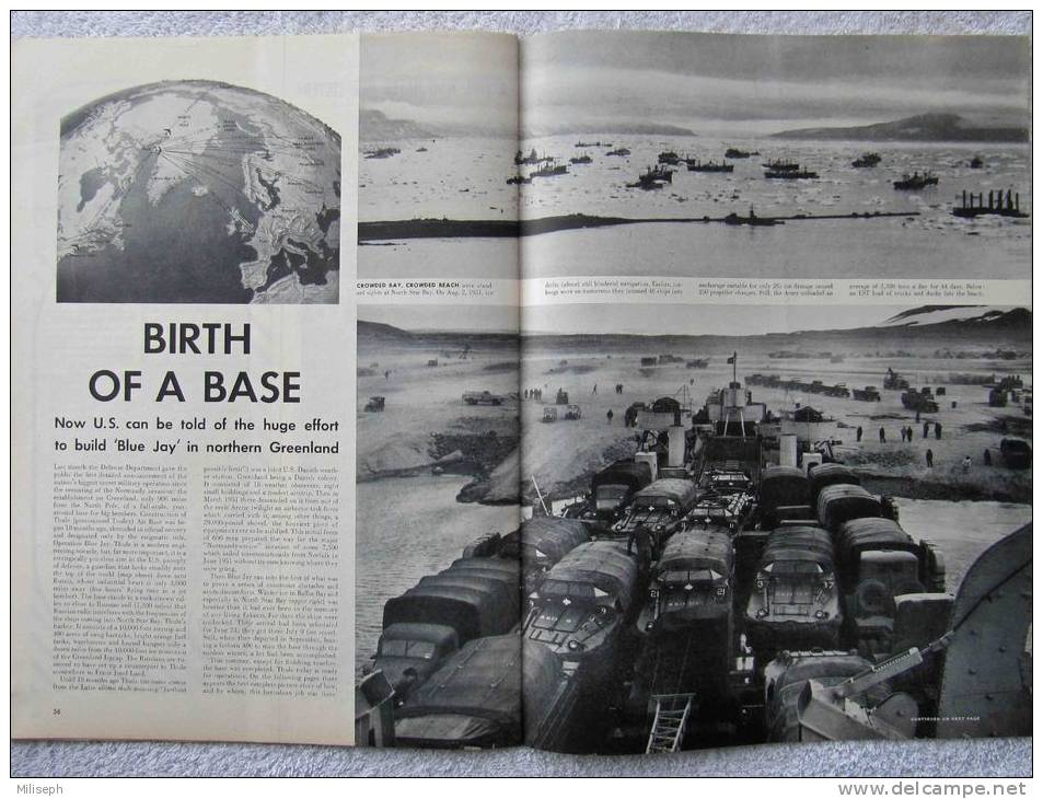 Magazine LIFE - OCTOBER 6 , 1952 -  INTERNATIONAL EDITION      (3005) - Novità/ Affari In Corso