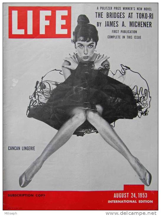 Magazine LIFE - AUGUST 24 , 1953 -  INTERNATIONAL EDITION     (3009) - Novità/ Affari In Corso