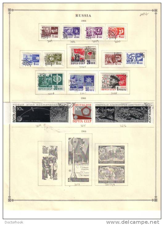 RUSSIA    Collection Of  Mounted Mint And Used As Per Scan. (4 SCANS) - Collections