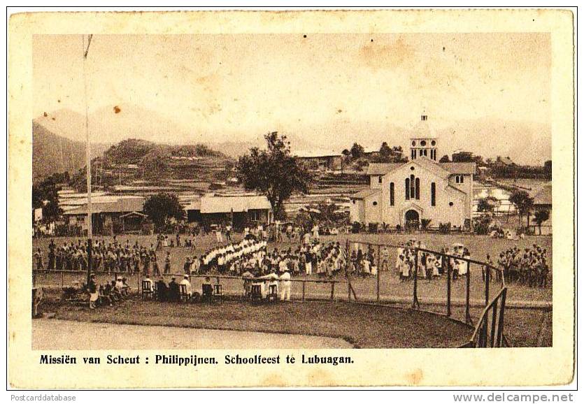 Missiën Van Scheut: Philippijnen - Schoolfeest Te Lubuagan - Philippines