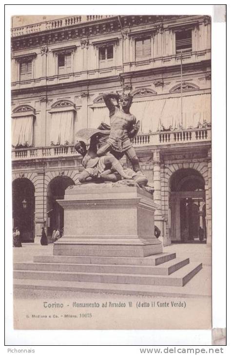 TORINO Monumento Ad Amedeo 6 Detto Il Conte Verde - Other Monuments & Buildings