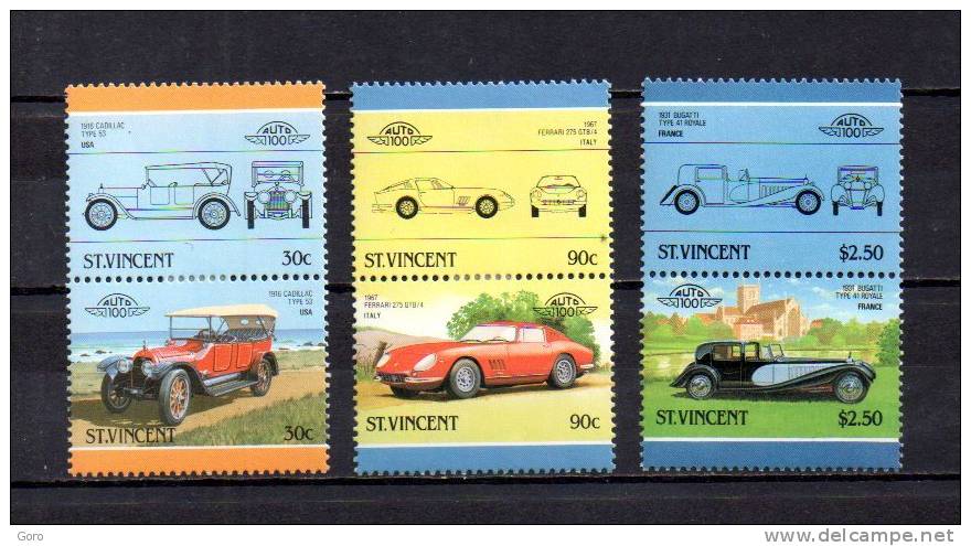 St.  Vincent   1984  .- Y&T  Nº   901/902 - 907/908 - 911/912    ( C/charniere ) - St.Vincent (1979-...)