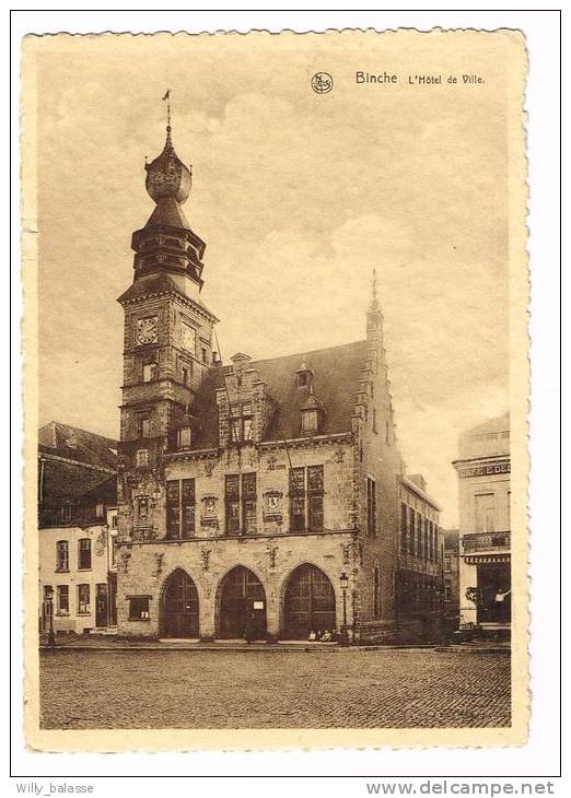 Carte Postale "Binche - L'Hôtel De Ville" - Binche