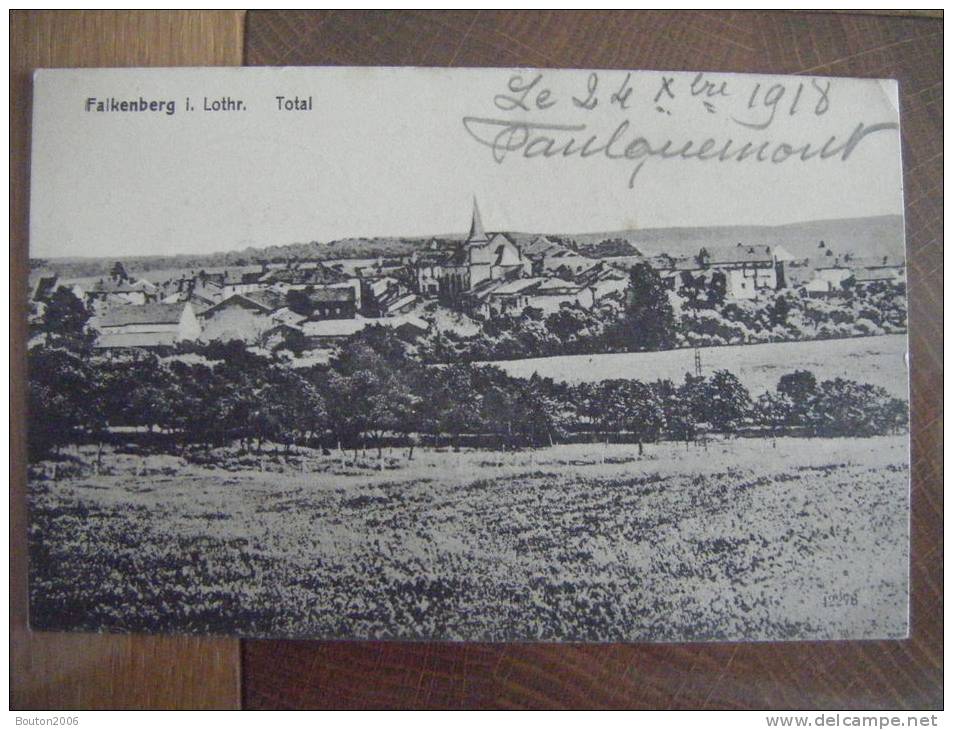 Faulquemont - 1918 - Vue Générale - Faulquemont