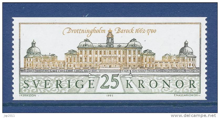 Sweden 1991 Facit # 1679. Drottningholm Baroque Palace, MNH (**) - Neufs