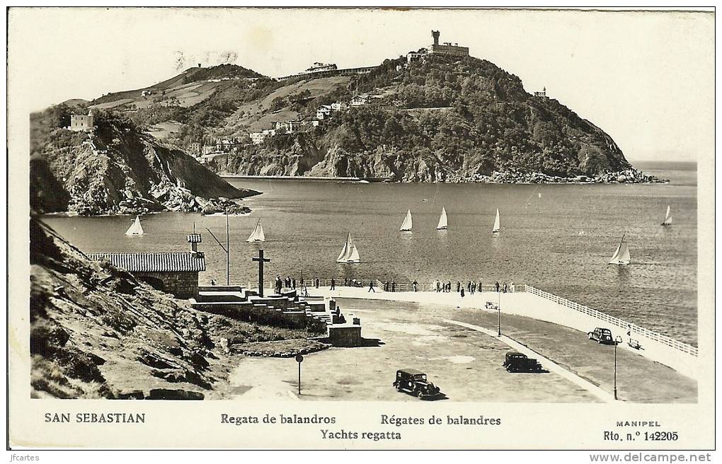 Etr - Espagne - SAN SEBASTIAN - Regata De Balandros - Semi Moderne Petit Format - Other & Unclassified