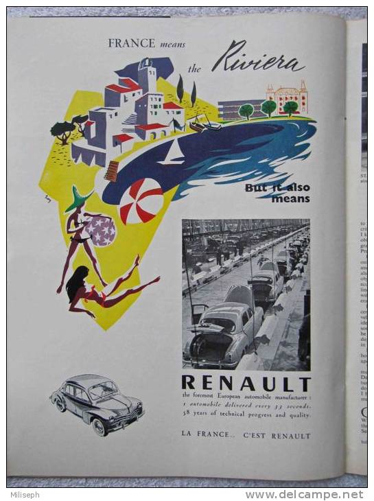 Magazine LIFE - OCTOBER 31 , 1955 - INTER. ED. -  THE TRUMAN MEMOIRS  - PUB.  RENAULT France  Etc  (3034) - Nouvelles/ Affaires Courantes