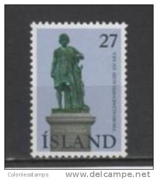 (SA0599) ICELAND, 1975 (Centenary Of Thorvaldsen Society). Mi # 511. MNH** Stamp - Neufs