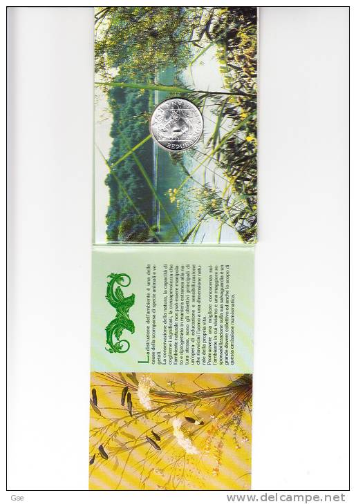 ITALIA  1992 -  Flora E Fauna  - 500 Lire In Astuccio Originale - Gedenkmünzen