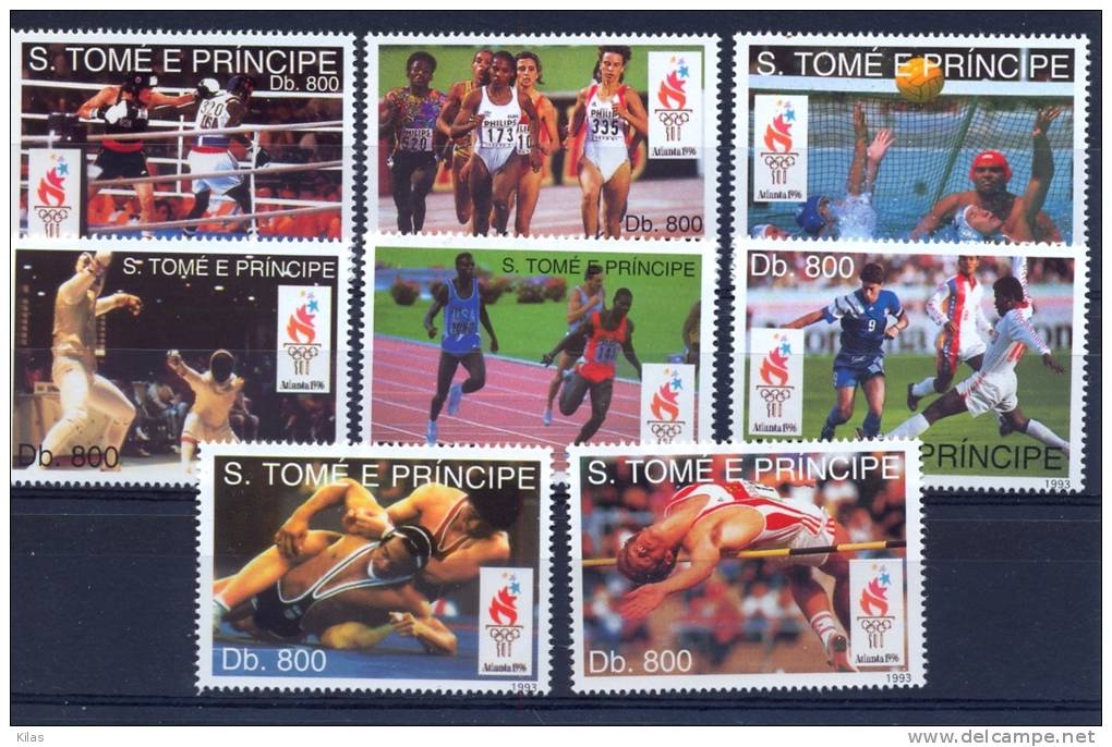 SAO TOME AND PRINCIPE 1993 Olympic Games - Zomer 1996: Atlanta