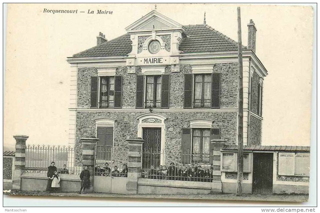 DEP 78 ROCQUENCOURT LA MAIRIE  ECOLE - Rocquencourt