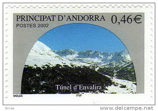 French Andorra / Architecture / ENVALIRA TUNNEL / TUNEL DE ENVALIRA - Ungebraucht