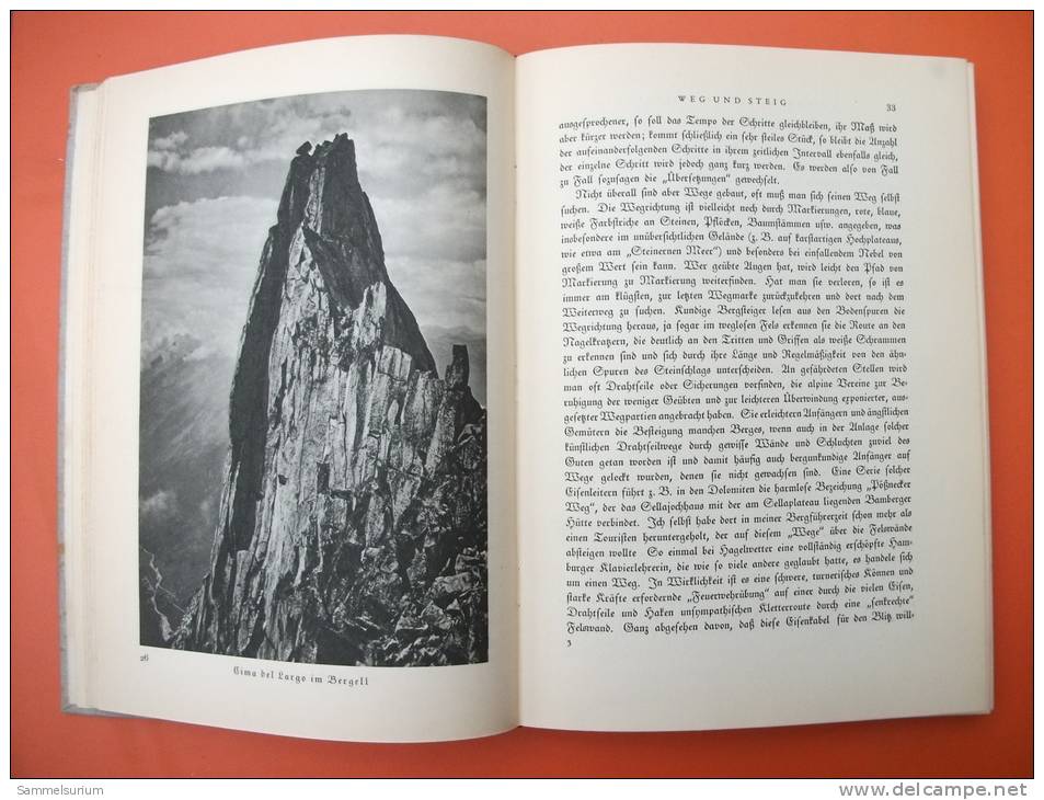 Luis Trenker "Meine Berge" Das Bergbuch, Erstauflage Von 1931 - Ediciones Originales