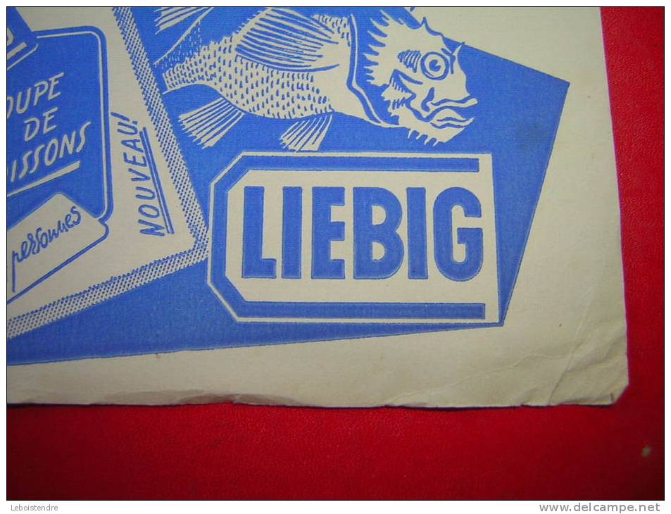 BUVARD N° 8 SOUPE DE POISSONS  LIEBIG - Suppen & Sossen