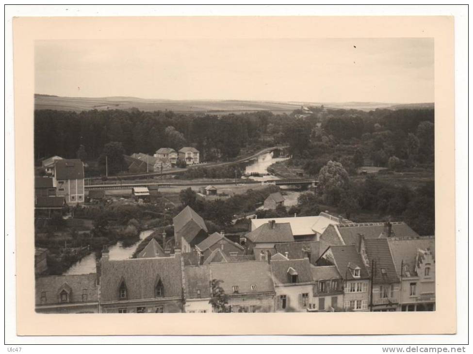 - 80 - PICQUIGNY Vu Du Château Fort. - Photo: 12.50x9cm - Scan Verso - - Picquigny