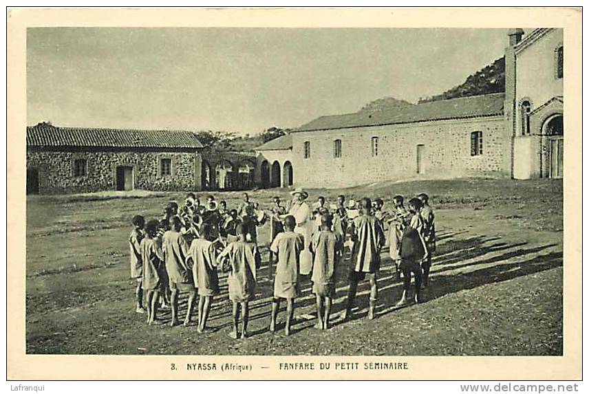 Afrique- Africa -ref A678- Nyassa -fanfare Du Petit Seminaire -theme Fanfares   - Carte Bon Etat - - Malawi