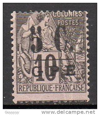 Guadeloupe - 1890/91 - N° Yvert : 10 * - Neufs