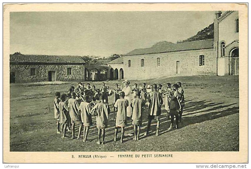 Afrique - Africa -lesotho- Ref A296- Missions Du Sud Afrique -nyassa - Fanfare Du Petit Seminaire -carte Bon Etat   - - Lesotho