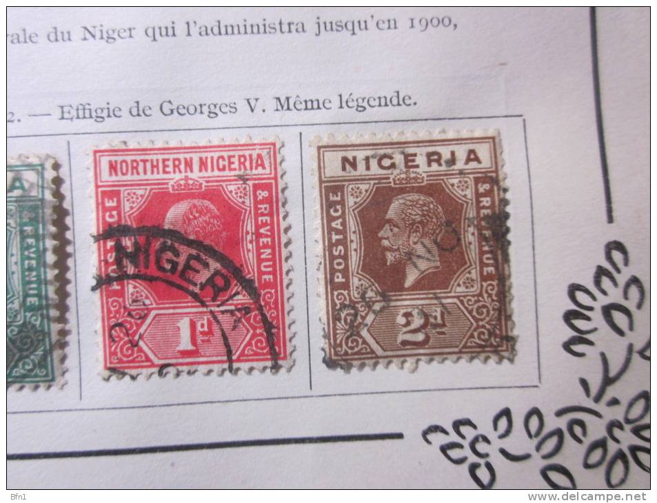 COLLECTION TIMBRES  OBLITERES OU NEUFS NIGER   DEBUT 1892 VOIR PHOTOS - Nigeria (...-1960)