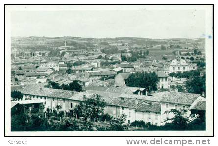 Graulhet -  Lot De 2 Cartes Photo - Vue Generale - Les Deux Ponts - RARE - Graulhet