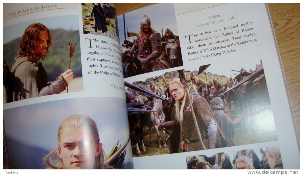 The Lord of the Ring Trilogy Photo Guide Harper Collins 2004 Peter Jackson