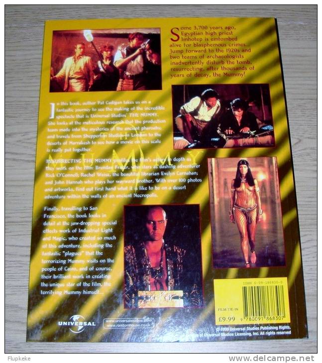 Resurrecting the Mummy The Making of the Movie Pat Cadigan Ebury Press 1999