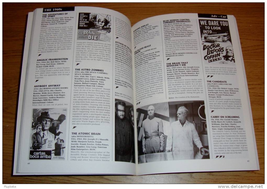 The Illustrated Frankenstein Movie Guide Stephen Jones Introduction Boris Karloff Titan Books 1994 - Films