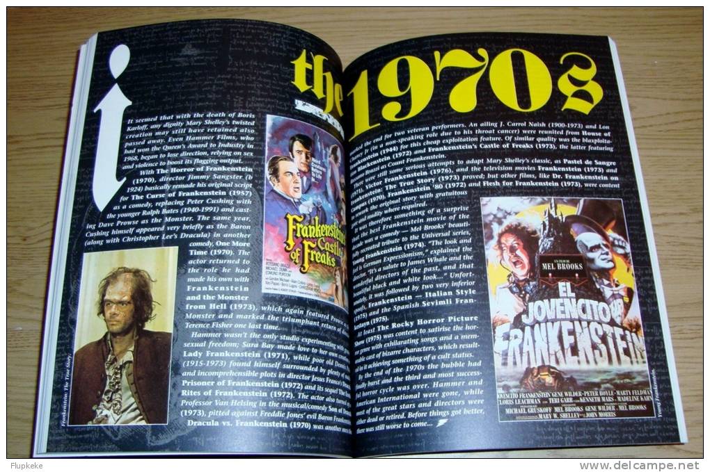 The Illustrated Frankenstein Movie Guide Stephen Jones Introduction Boris Karloff Titan Books 1994