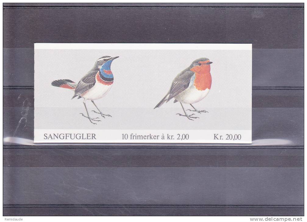 NORVEGE -  CARNET 816 **  - COTE YVERT = 10 EUROS - OISEAUX - Carnets