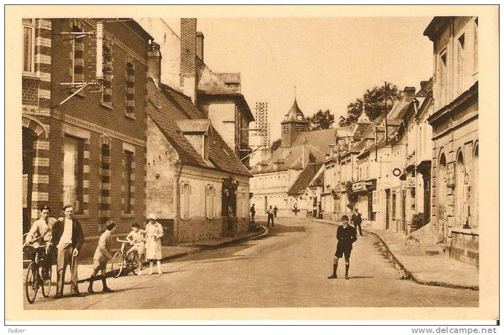 Aubigny En Artois Rue Du General De Gaulle Photo J.mouquet - Aubigny En Artois