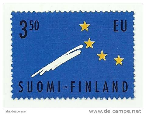 1995 - Finlandia 1254 Adesione C2111, - Unused Stamps