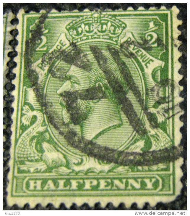 Great Britain 1912 King George V 0.5d - Used - Ohne Zuordnung