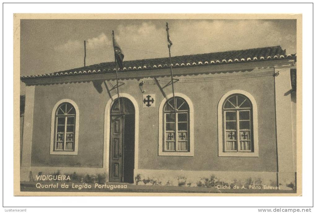 BEJA  - VIDIGEIRA -  Quartel Da Legião Portuguesa Carte Postale - Beja