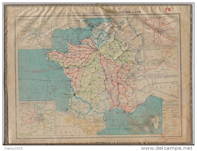 Almanach Des Postes 1933 Saone Et Loire - Grand Format : 1921-40