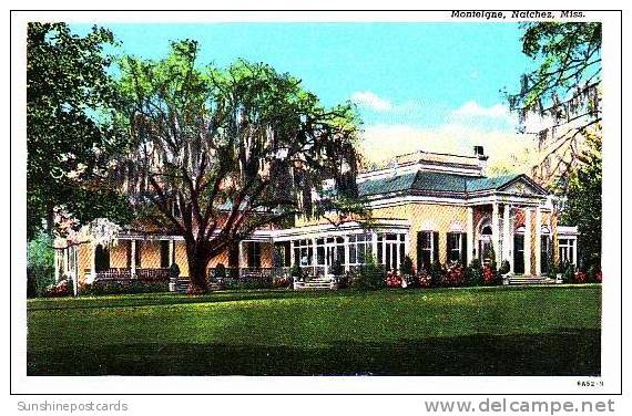 Mississippi Natchez Monteigne - Andere & Zonder Classificatie