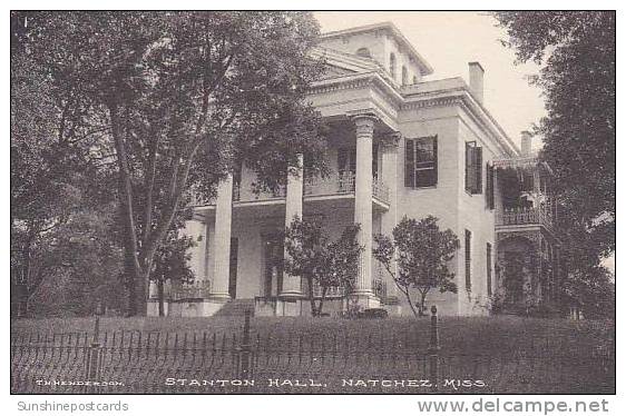 Mississippi Natchez Stanton Hall Albertype - Andere & Zonder Classificatie