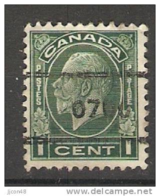 Canada  1932  King George V  (o) - Voorafgestempeld