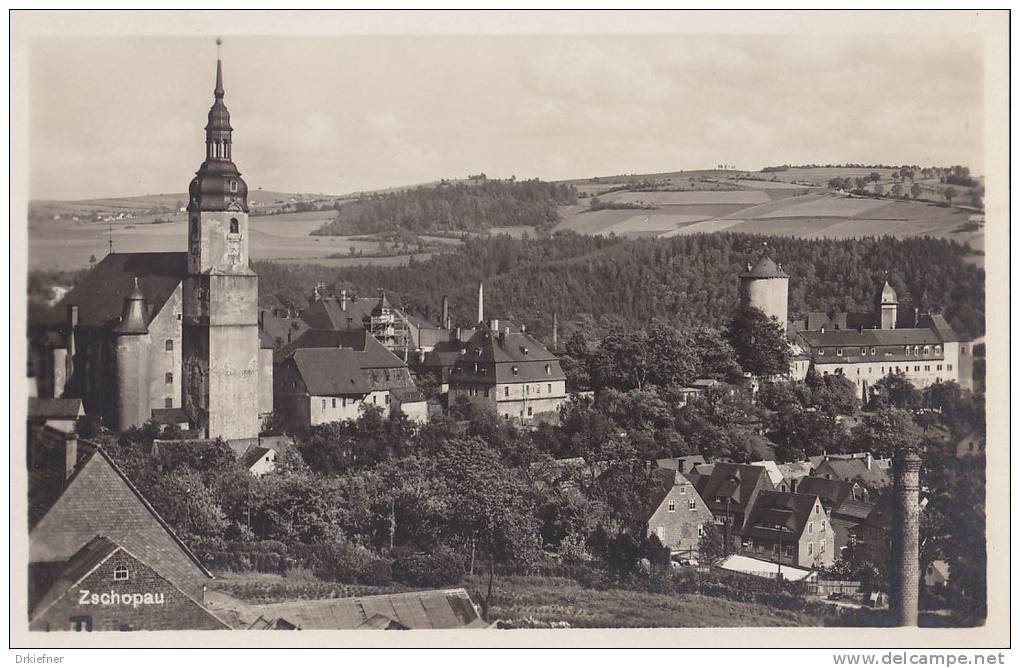 Zschopau, Kirche, Um 1930 - Zschopau