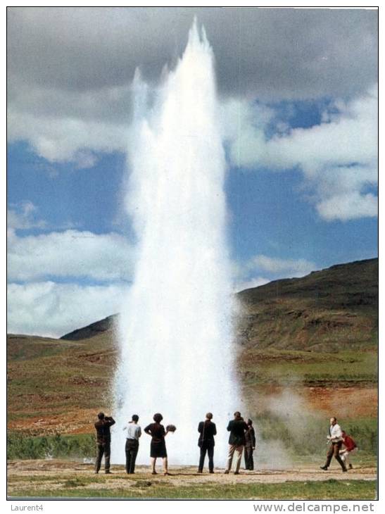 (505) Island - Islande - Geyser - Islandia