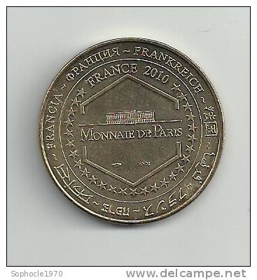 MONNAIE DE PARIS - INDRE ET LOIRE- CHATEAU D'AMBOISE - 2010 - SUP à FDC - 15 Grammes - Diamètre 33 M/m - 2010