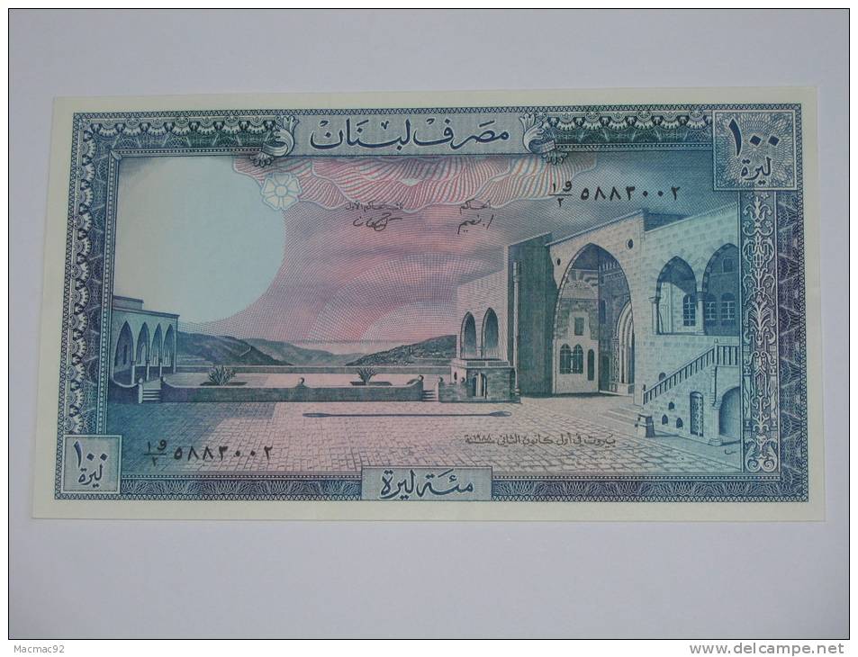 100 Cent Livres - LIBAN - Banque Du Liban. - Lebanon