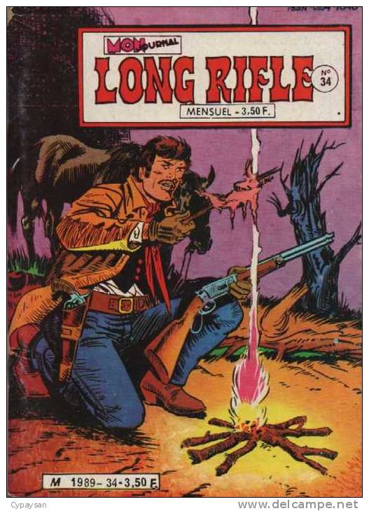 LONG RIFLE N° 34 BE MON JOURNAL  11-1980 - Mon Journal