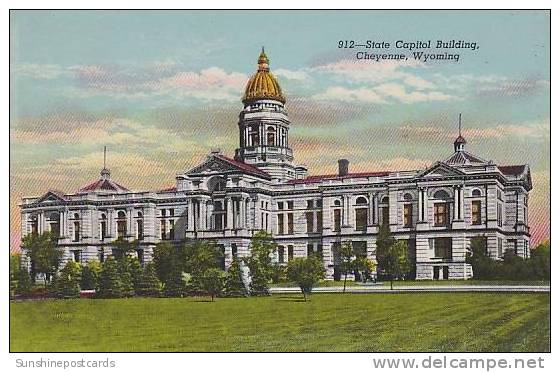 Wyoming Cheyenne State Capitol Building - Cheyenne