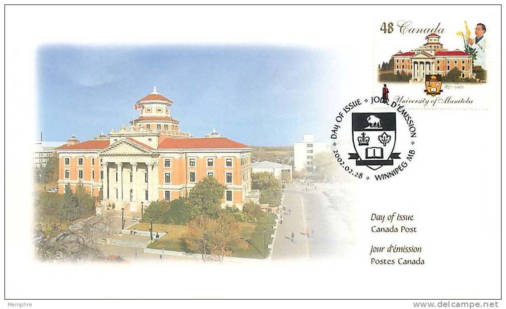 2002   University Of Manitoba  Sc 1941 - 2001-2010